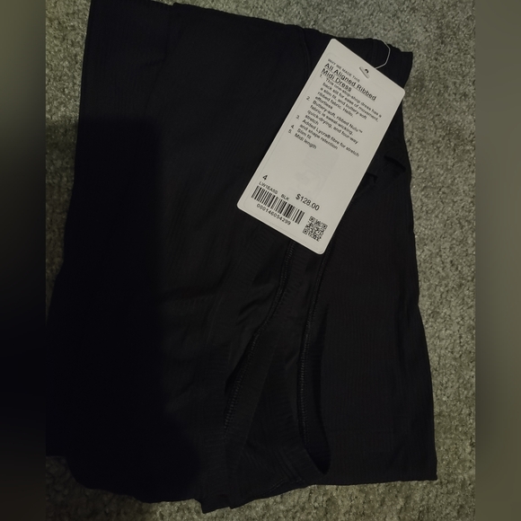 NWT Lululemon All Aligned Ribbed Midi Dress Size 4 - Picture 2 of 2